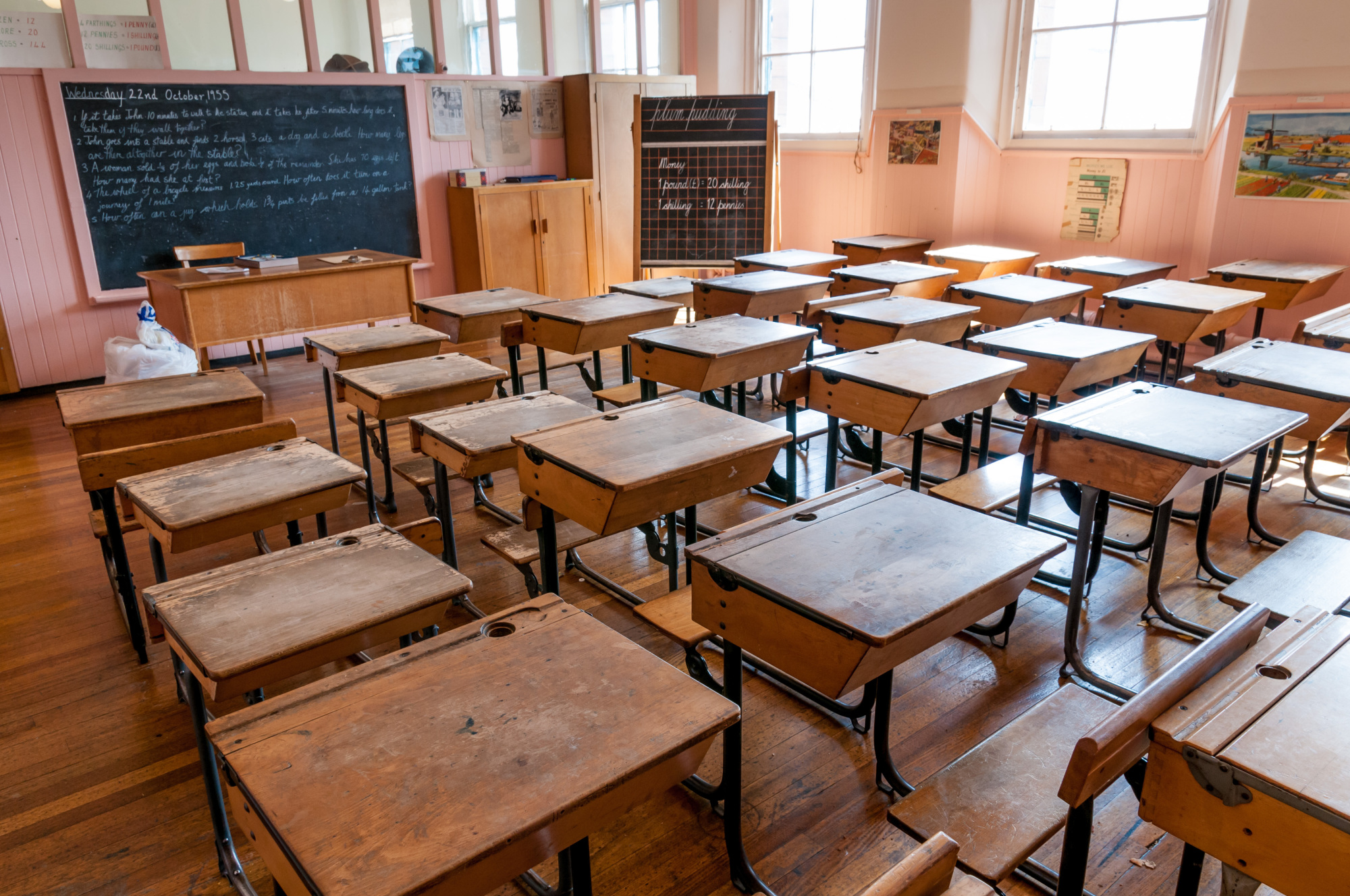 Les meilleures écoles de Rennes - Salle de classe vintage