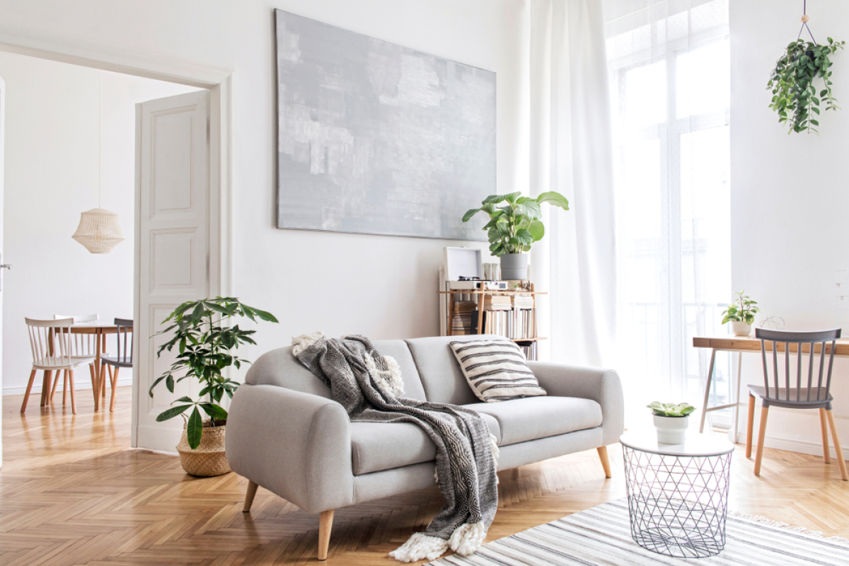 Quels sont les travaux éligibles à la loi Malraux à Rennes ? Loi Malraux Rennes – Intérieur d’un appartement ancien réhabilité