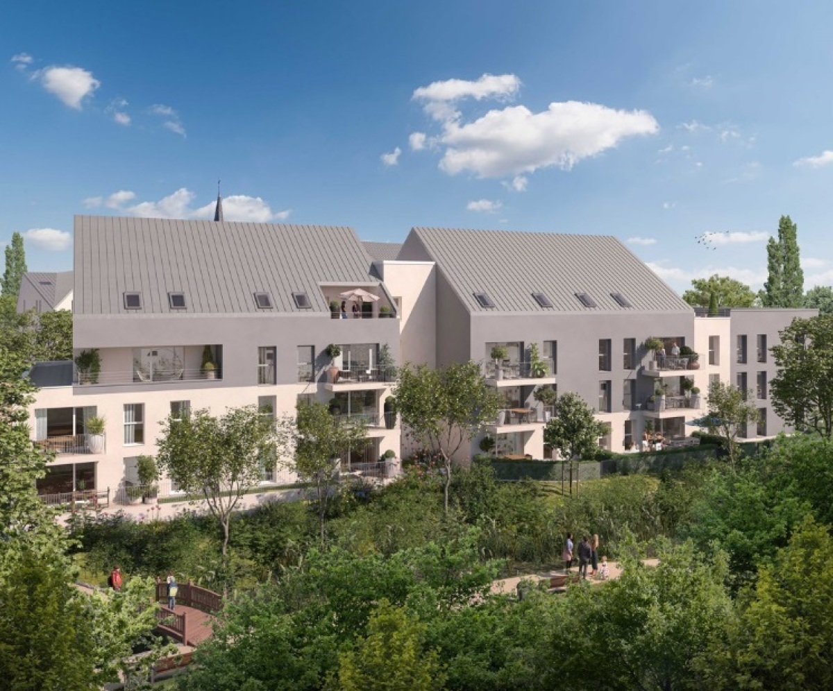 Programme neuf Riva Parc : Appartements neufs à Vezin-le-Coquet référence 6011, aperçu n°0