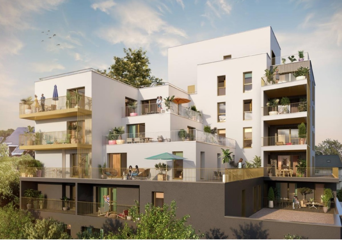 Programme neuf Cascade Saint-Martin : Appartements neufs à Maurepas - Patton - Bellangerais référence 6082, aperçu n°0