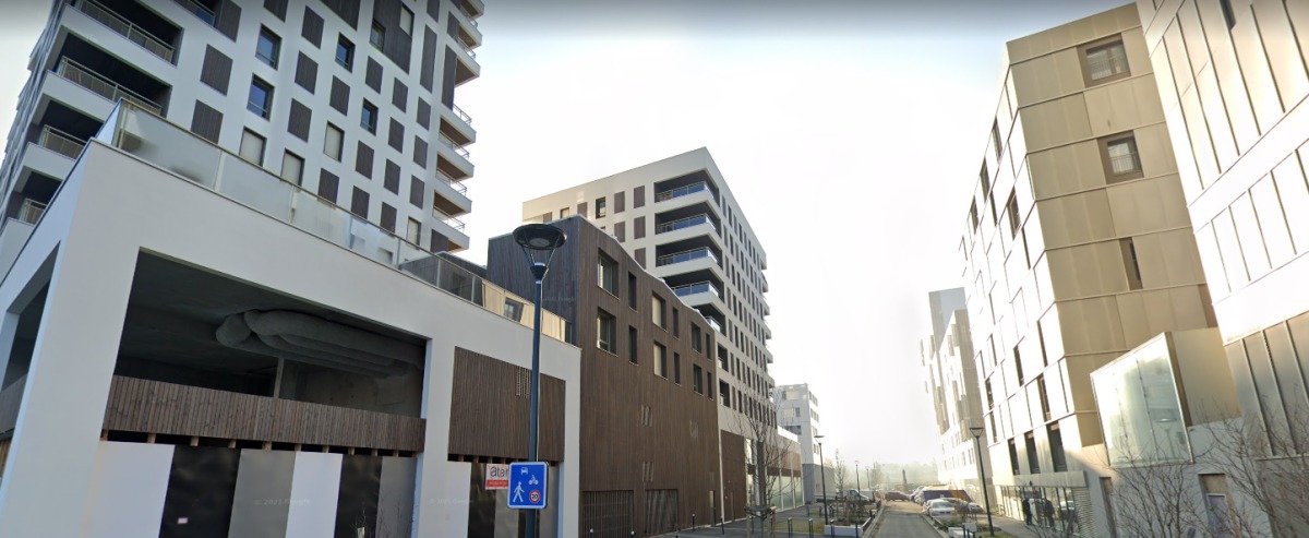 Maison neuve Rennes – vue sur le quartier Baud-Chardonnet à Rennes