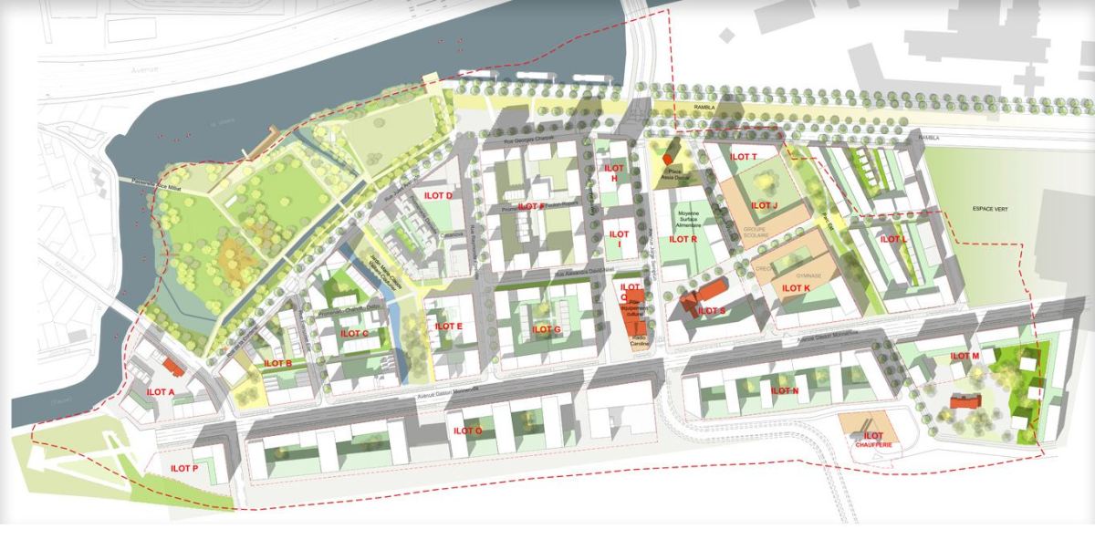 baud-chardonnet à rennes – le plan du projet total baud-chardonnet