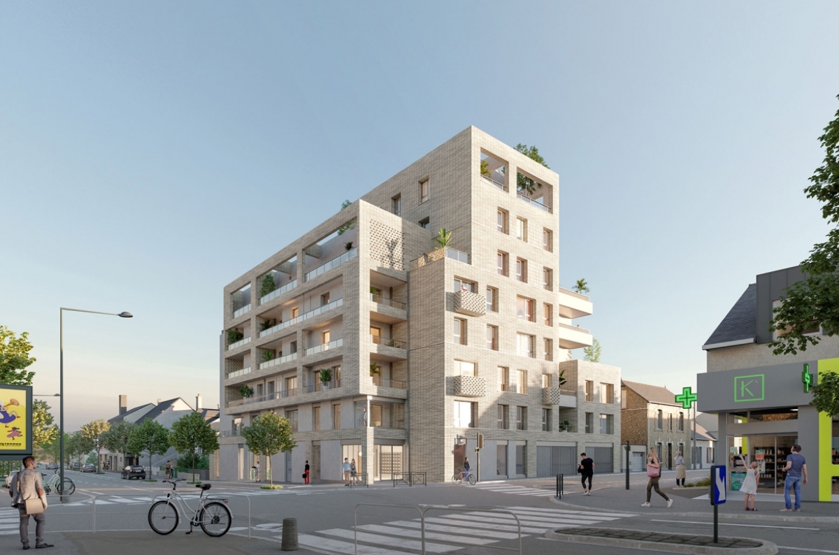 Programme neuf Niki : Appartements neufs à Sud-Gare référence 6159, aperçu n°2