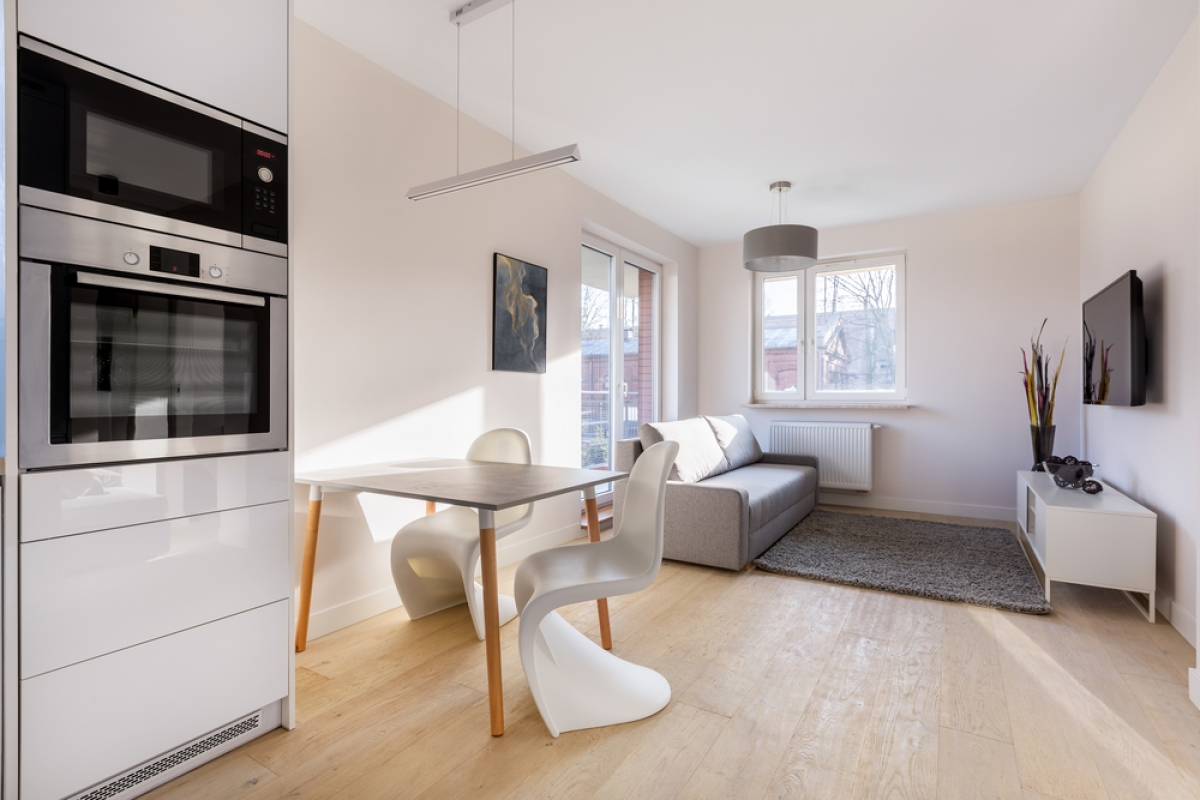 Investissement loi Pinel Rennes – Vue sur un appartement neuf moderne et meublé d’1 pièce