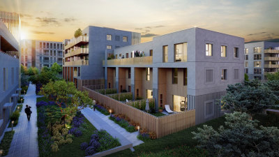 Programme neuf Kanopy : Appartements Neufs Saint-Jacques-de-la-Lande référence 6208