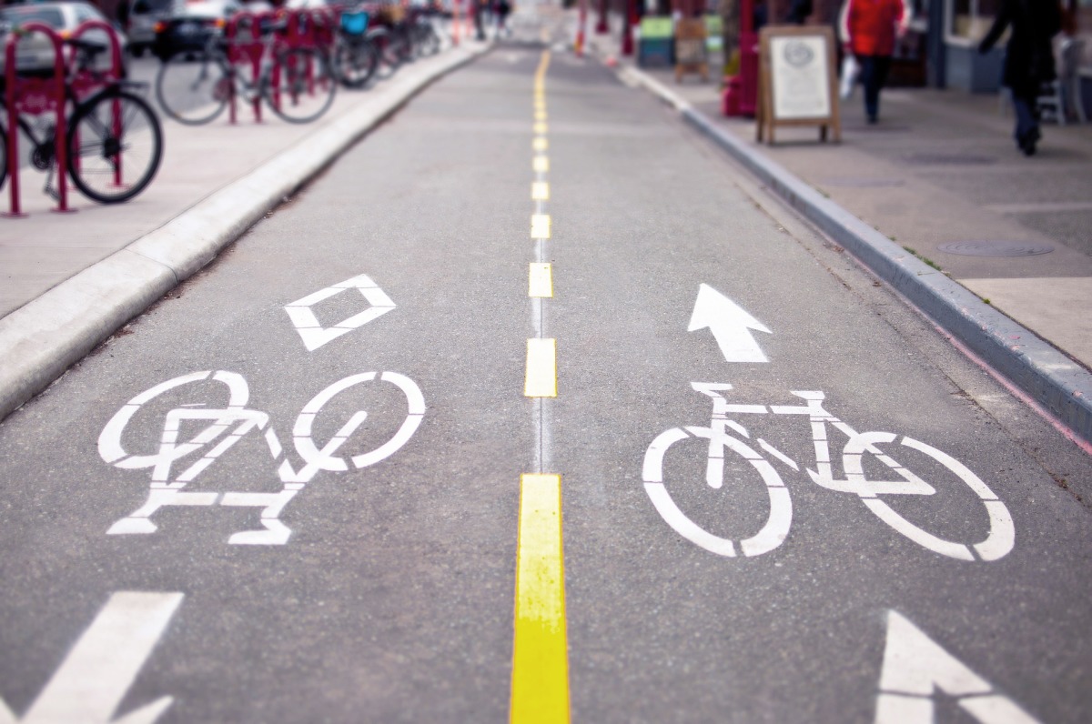 Rennes pistes cyclables – Une piste cyclable sécurisée