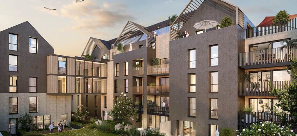 Programme neuf L'Amiral : Appartements neufs à Saint-Malo référence 7789, aperçu n°2