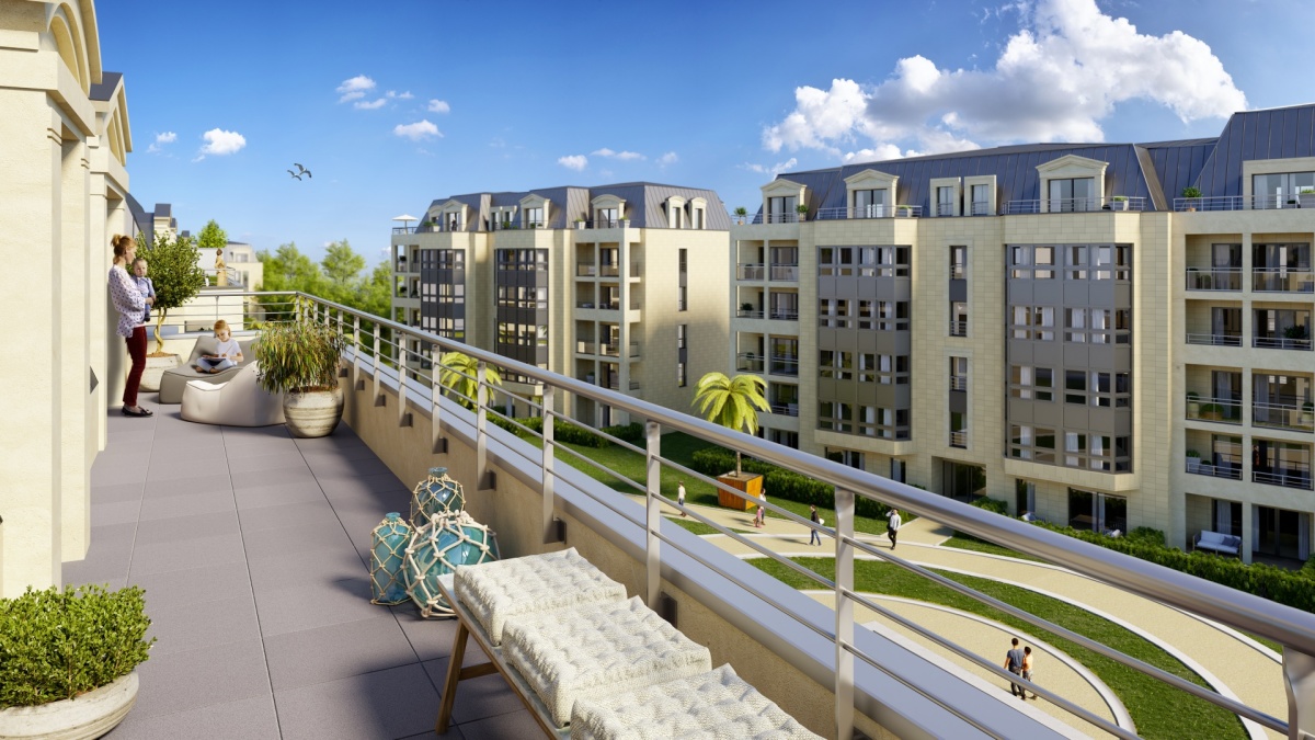 Programme neuf Newquay : Appartements neufs à Dinard référence 6407, aperçu n°2