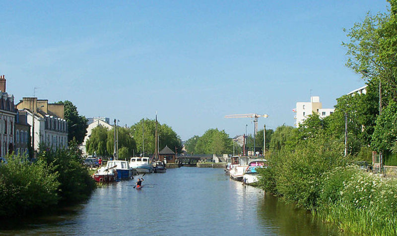 urbanisme Rennes – photo du canal Saint-Martin et se péniches