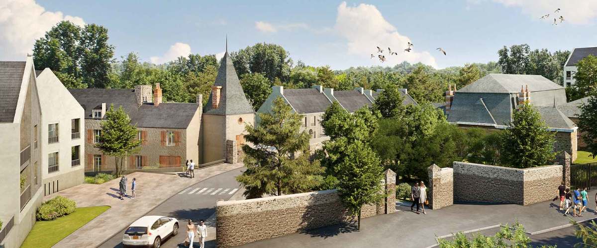 Programme neuf Hameau du Rosais : Appartements neufs à Saint-Malo référence 6440, aperçu n°5