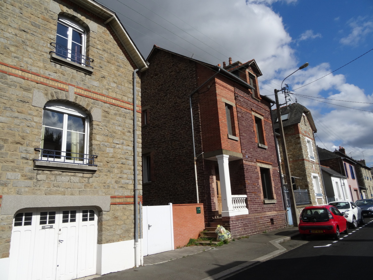 Quartier Sainte Thérèse Rennes– Une rue du quartier