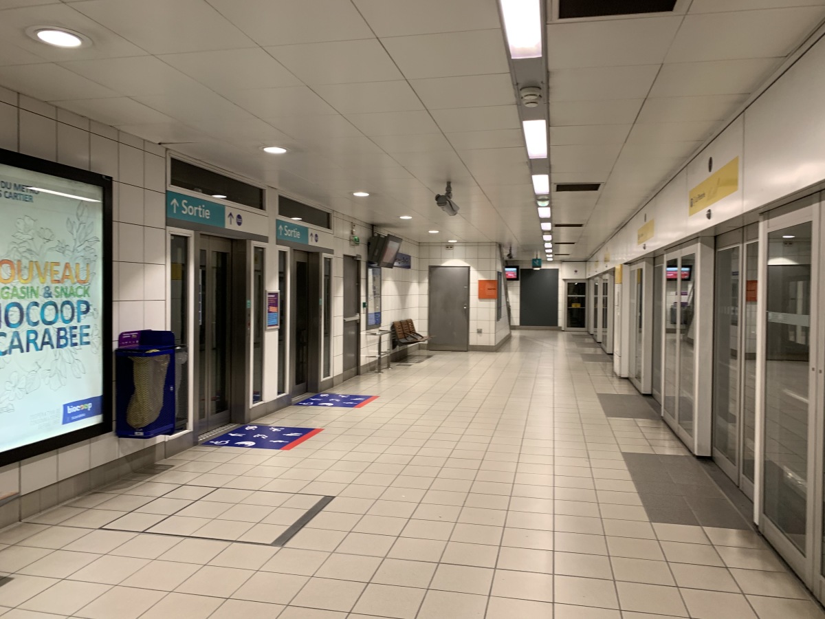 Quartier Sainte Thérèse Rennes– La station de métro Jacques-Cartier