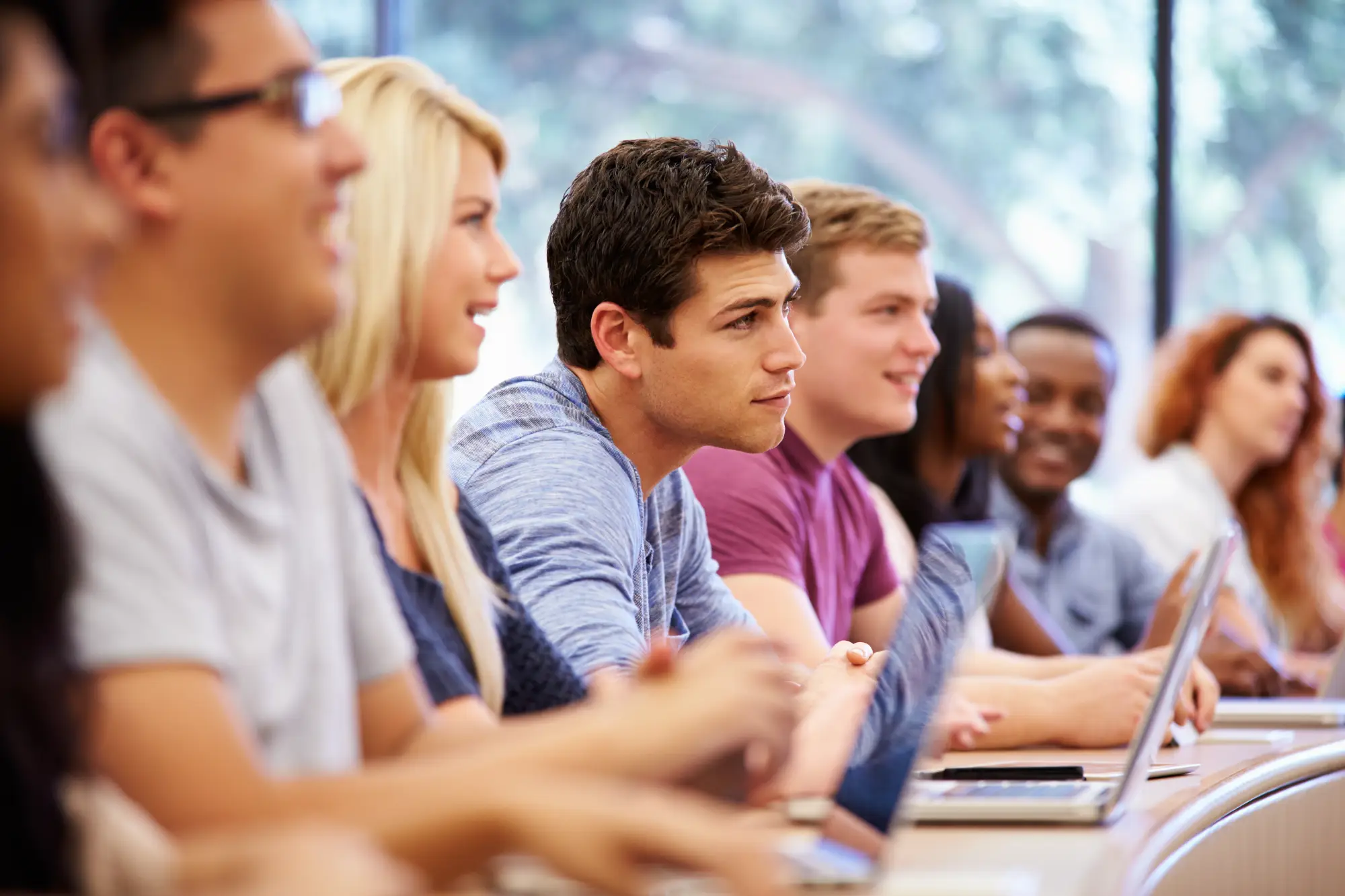 étudiants dans un amphi de fac