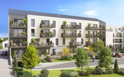 Programme neuf Allées Silvia : Résidences neuves Liffré référence 6493