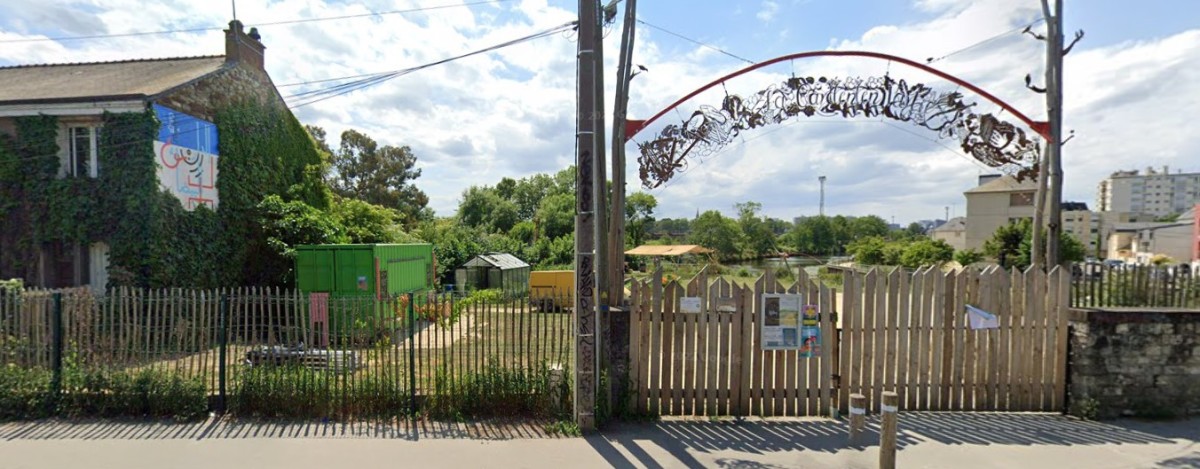 vue sur la Garden Partie du boulevard Villebois-Mareuil