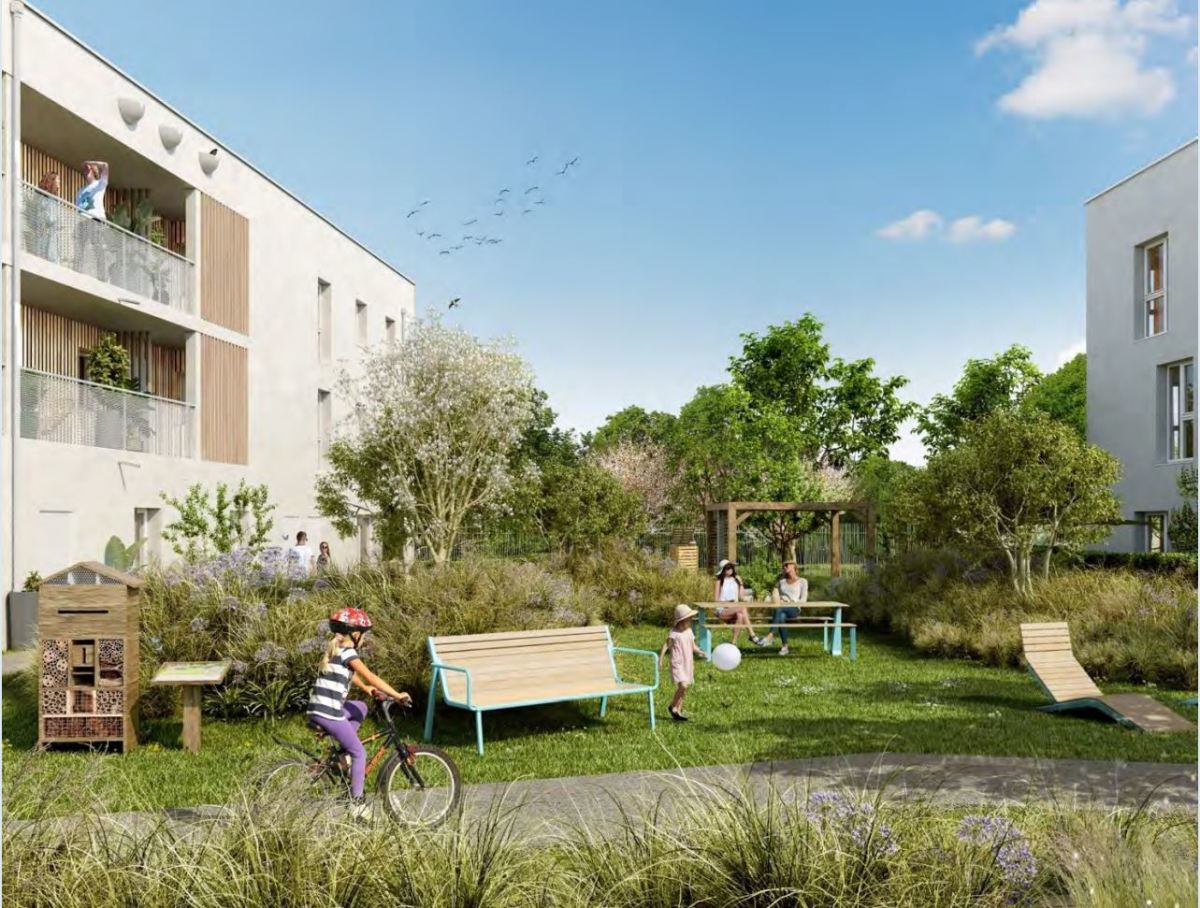 Programme neuf Jardin de Plume : Appartements neufs à Vitré référence 6527, aperçu n°2