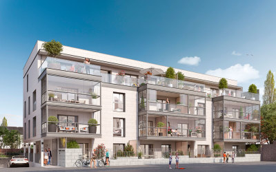Appartements neufs et maisons neuves Appartements neufs et maisons neuves Rennes : Thabor – Saint-Hélier - Alphonse Guérin référence 6561
