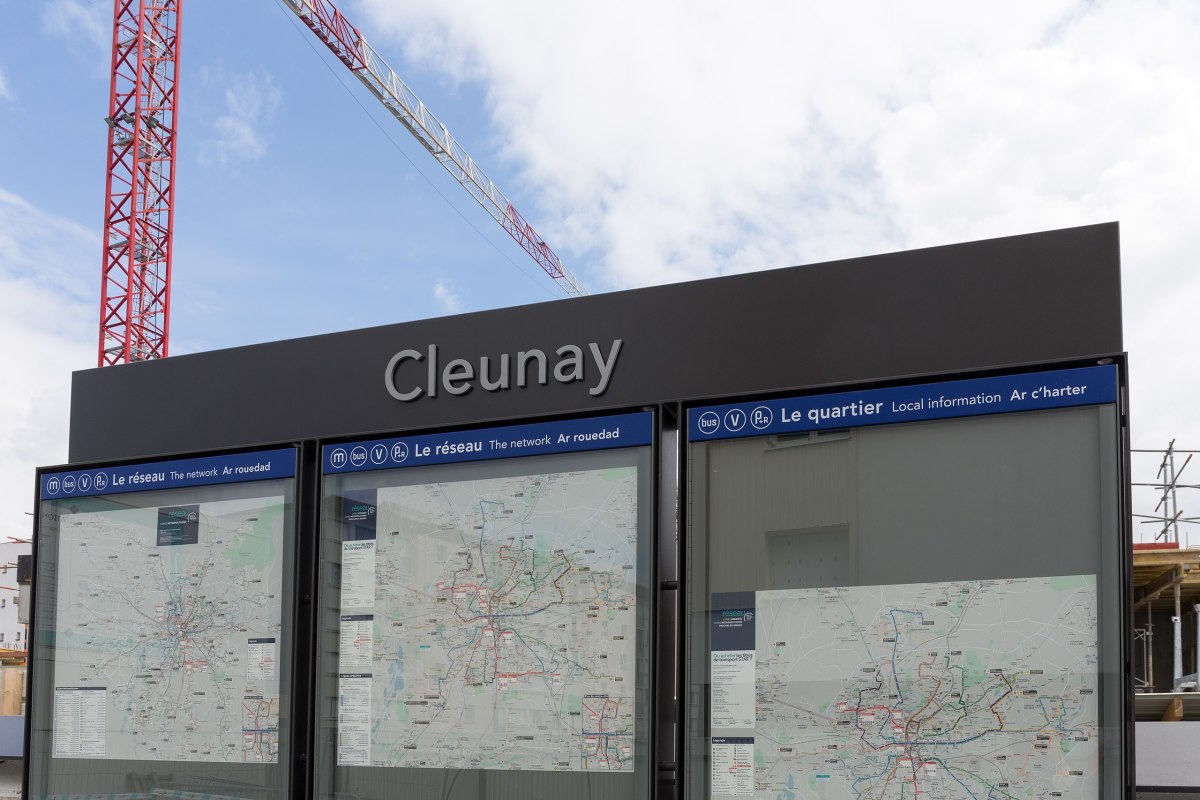 nouvellle station de métro dans le quartier de Cleunay à Rennes