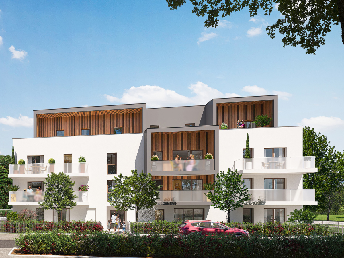 Programme neuf Iris : Appartements neufs à Thorigné-Fouillard référence 6598, aperçu n°1