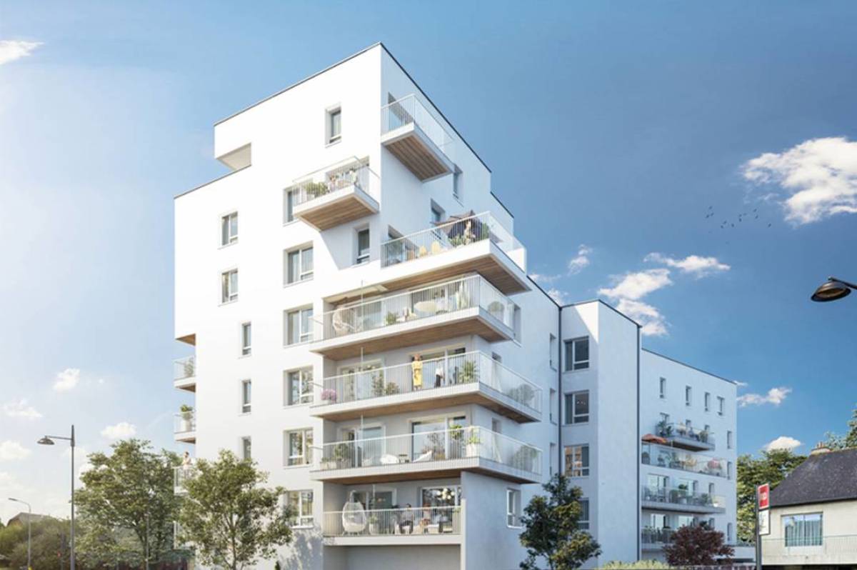 Programme neuf Ekla : Appartements neufs à Francisco-Ferrer - Vern - Landry - Poterie référence 6643, aperçu n°2