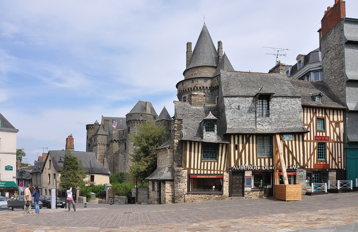 commune de Vitré centre-bourg