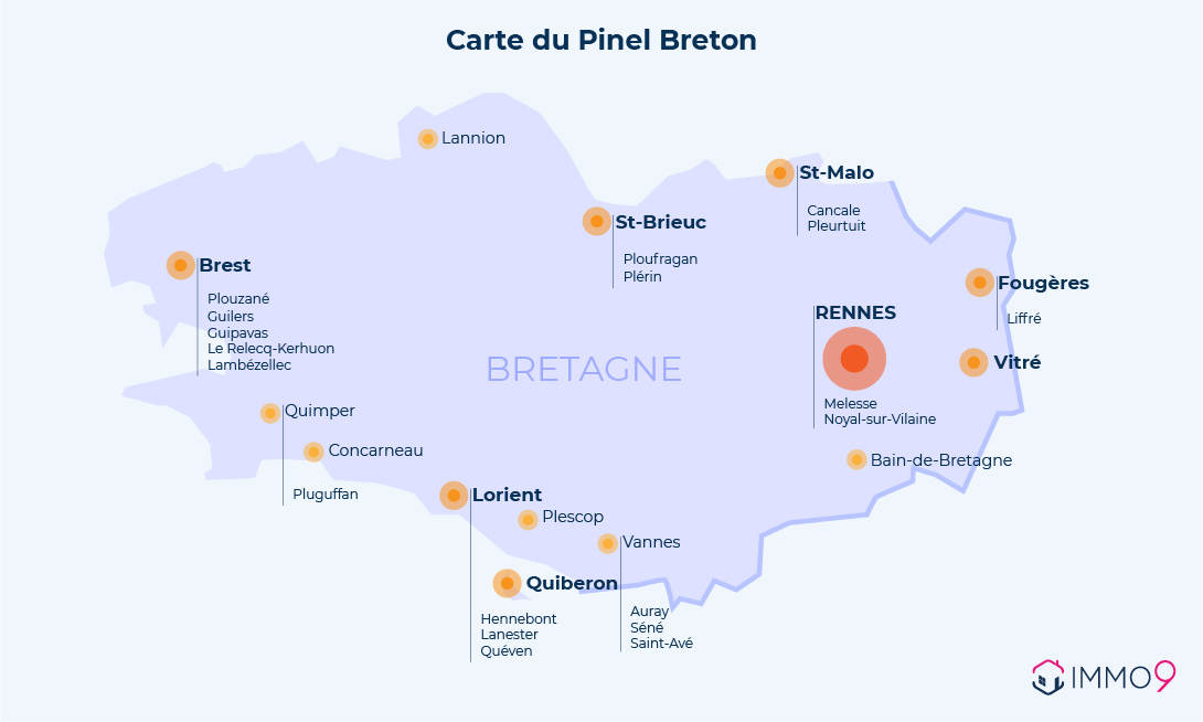 Pinel Breton carte