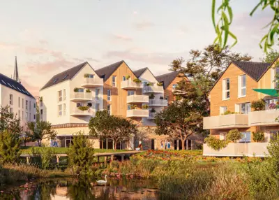 Programme neuf Les Cottages : Appartements neufs Saint-Erblon référence 6767