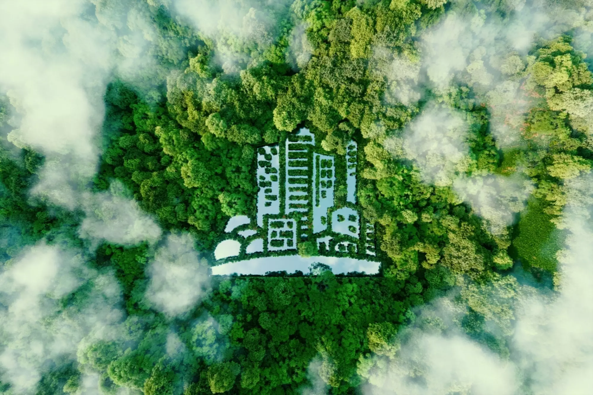 Concept d’immobilier écologique