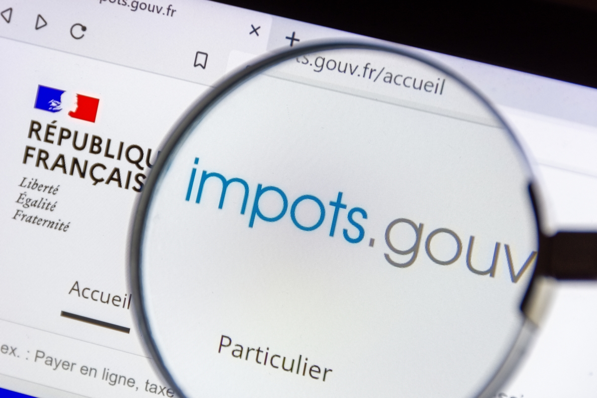 micro bic lmnp plafond 2023 2024 2025 – page d’accueil du site officiel des impôts grossie à la loupe