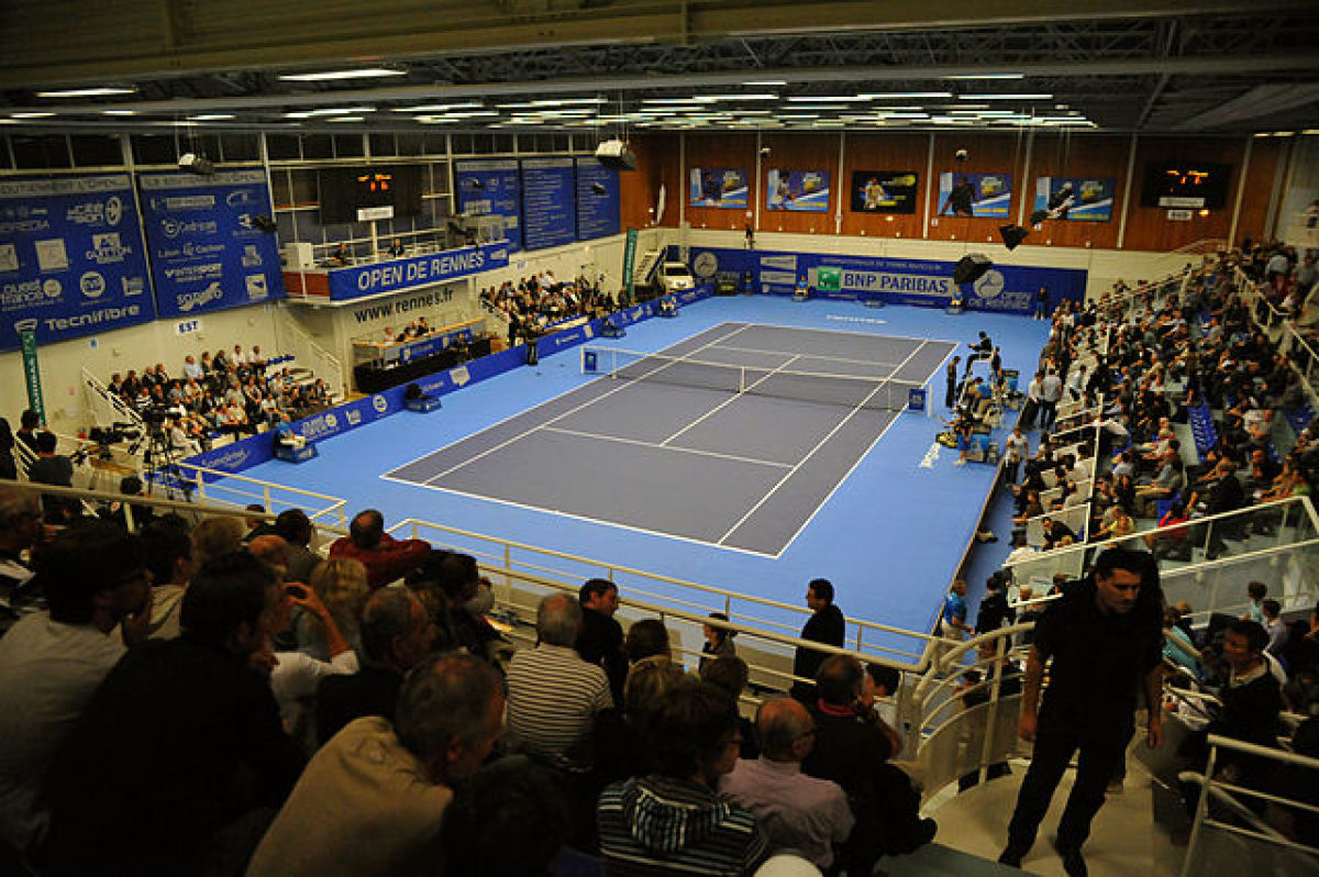 l’Open de Rennes dans la salle colette Besson à Rennes