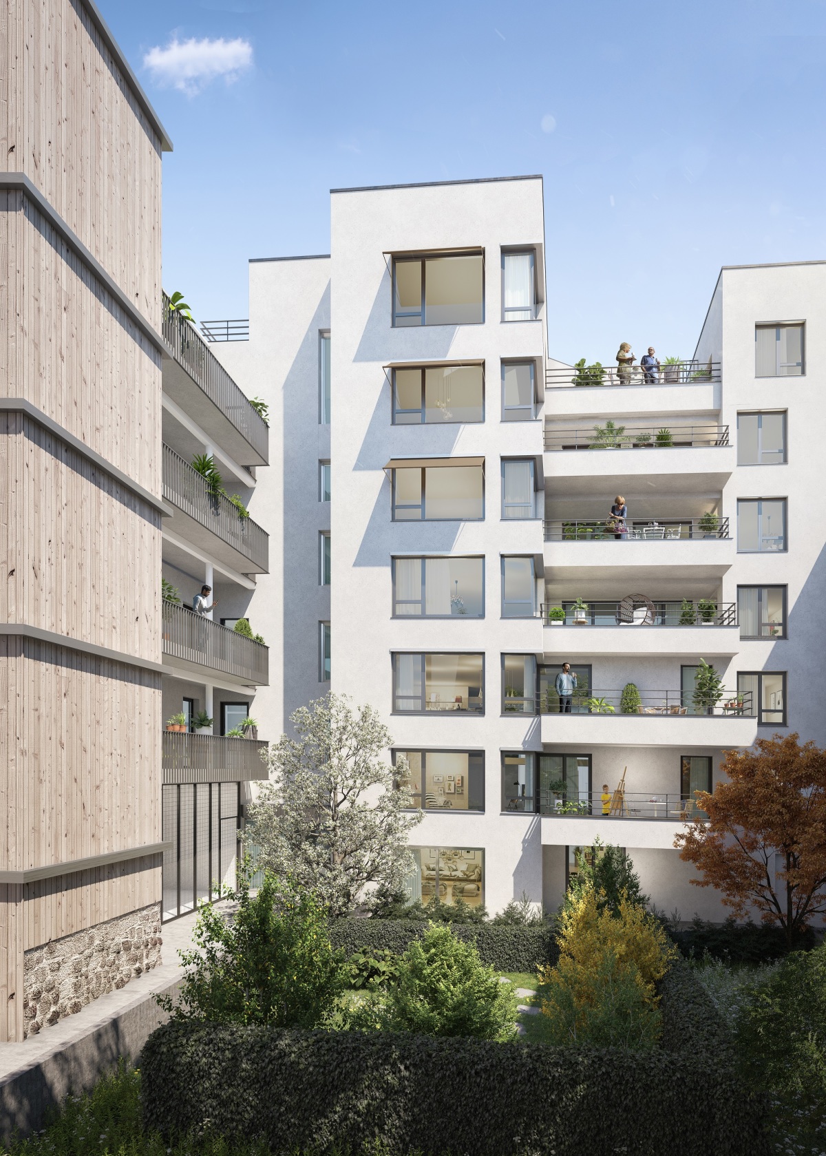 Programme neuf Passerelle St germain : Appartements neufs à Centre référence 7143, aperçu n°4