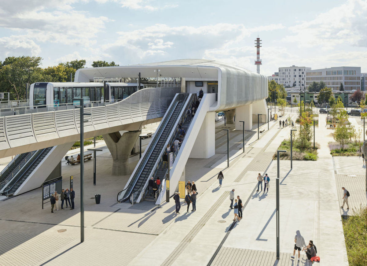 où investir à Rennes en 2024 – la station de métro ligne B Via Silva