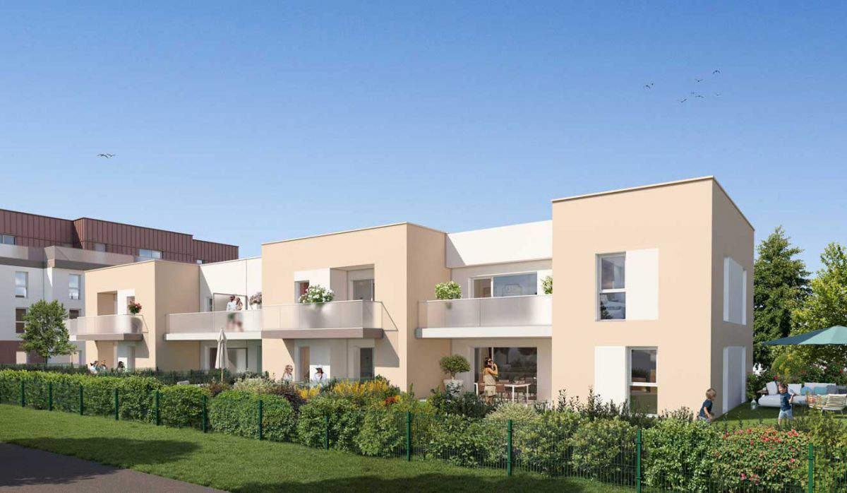 Programme neuf Les Charmettes : Appartements neufs à Betton référence 7219, aperçu n°3