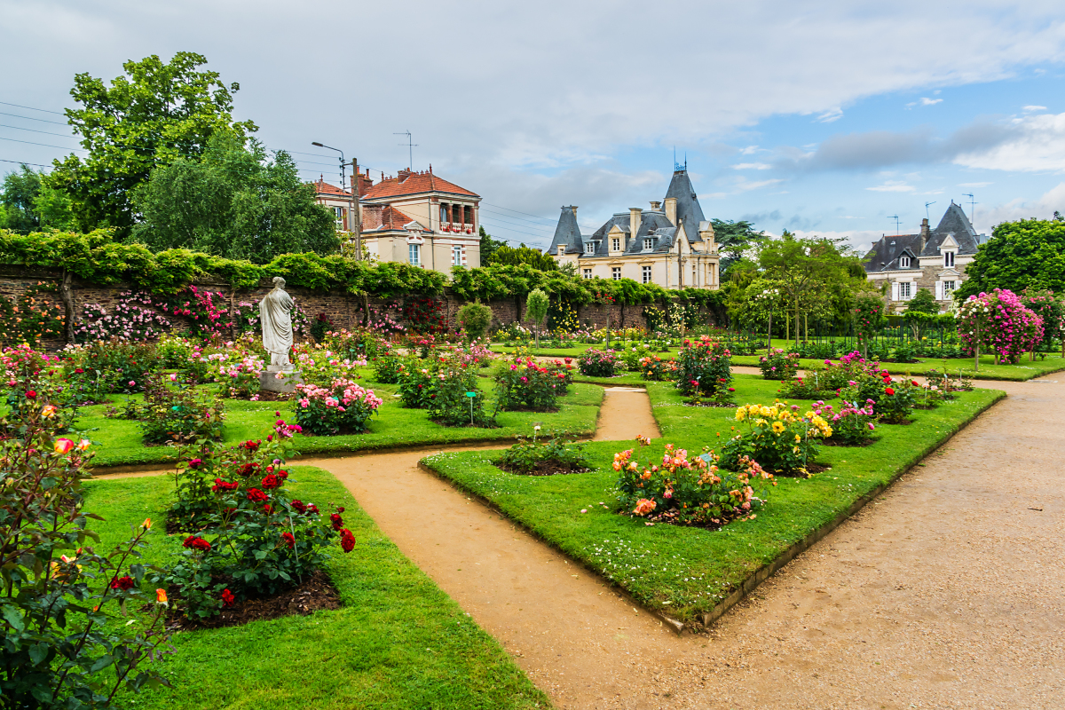 le parc du Thabor à Rennes