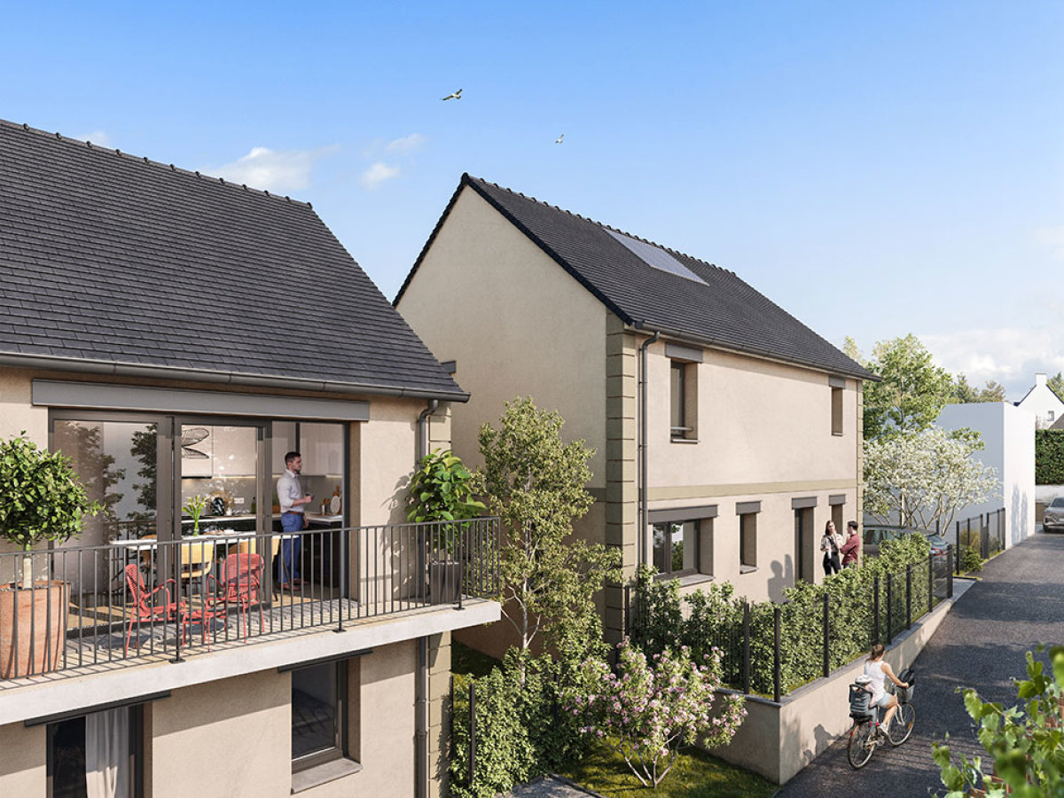 Programme neuf Villas Ambre : Maisons neuves et appartements neufs à Dinard référence 7283, aperçu n°3