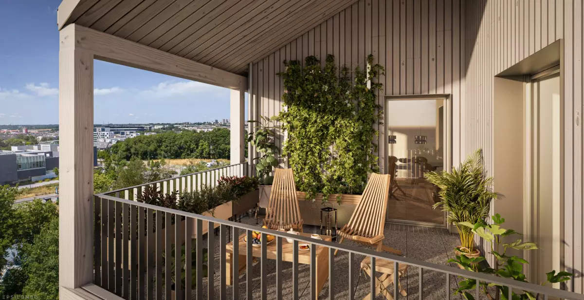 Programme neuf Vertuose : Appartements neufs à Cleunay - Arsenal - Redon référence 7288, aperçu n°6
