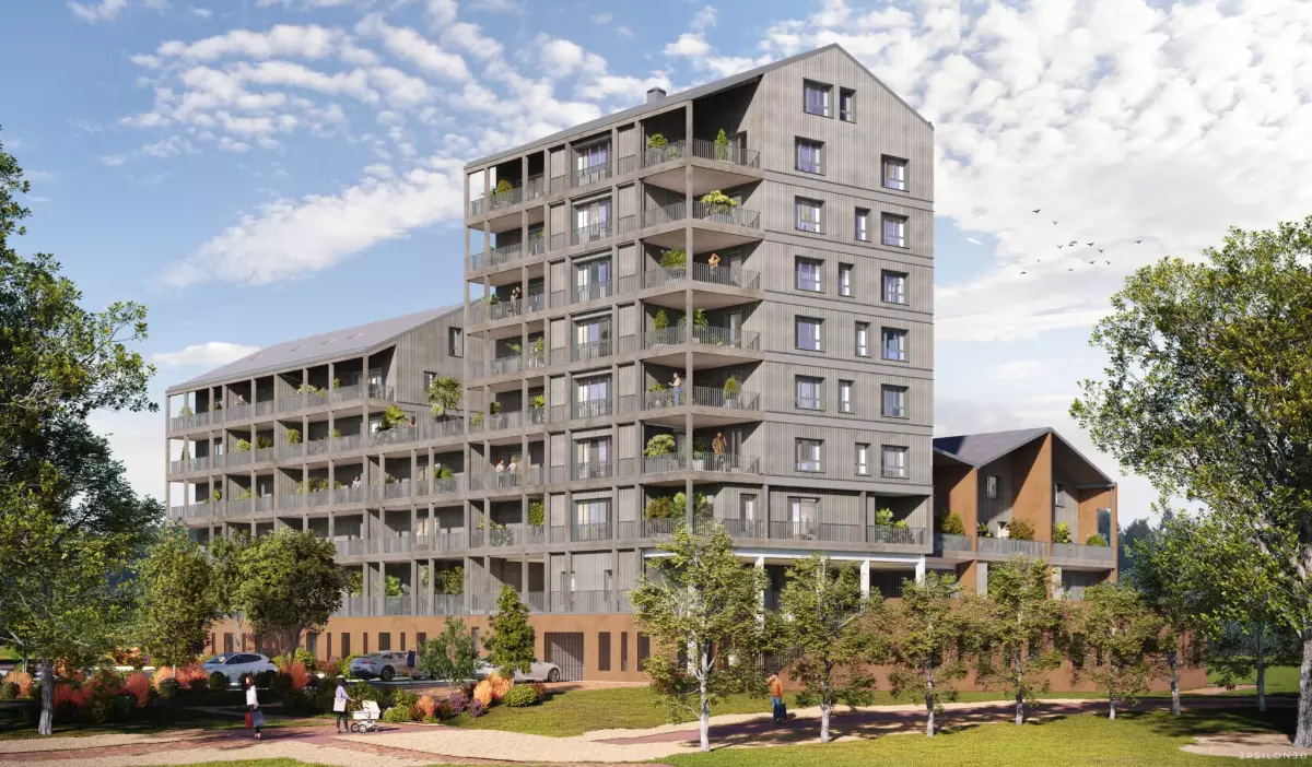 Programme neuf Vertuose : Appartements neufs à Cleunay - Arsenal - Redon référence 7288, aperçu n°7