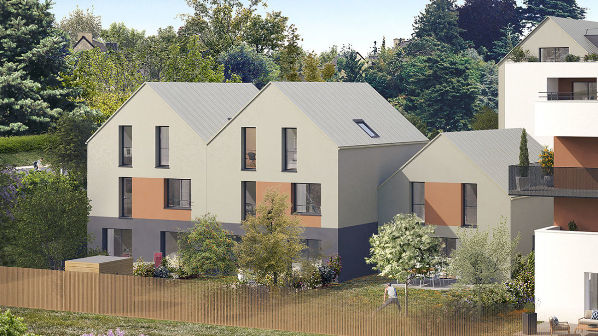 Programme neuf Tandem : Maisons neuves et appartements neufs à Saint-Erblon référence 7310, aperçu n°0