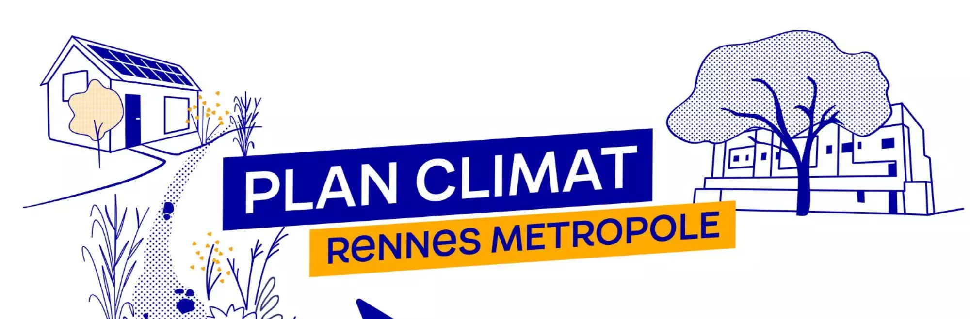 Logo plan climat rennes métropole