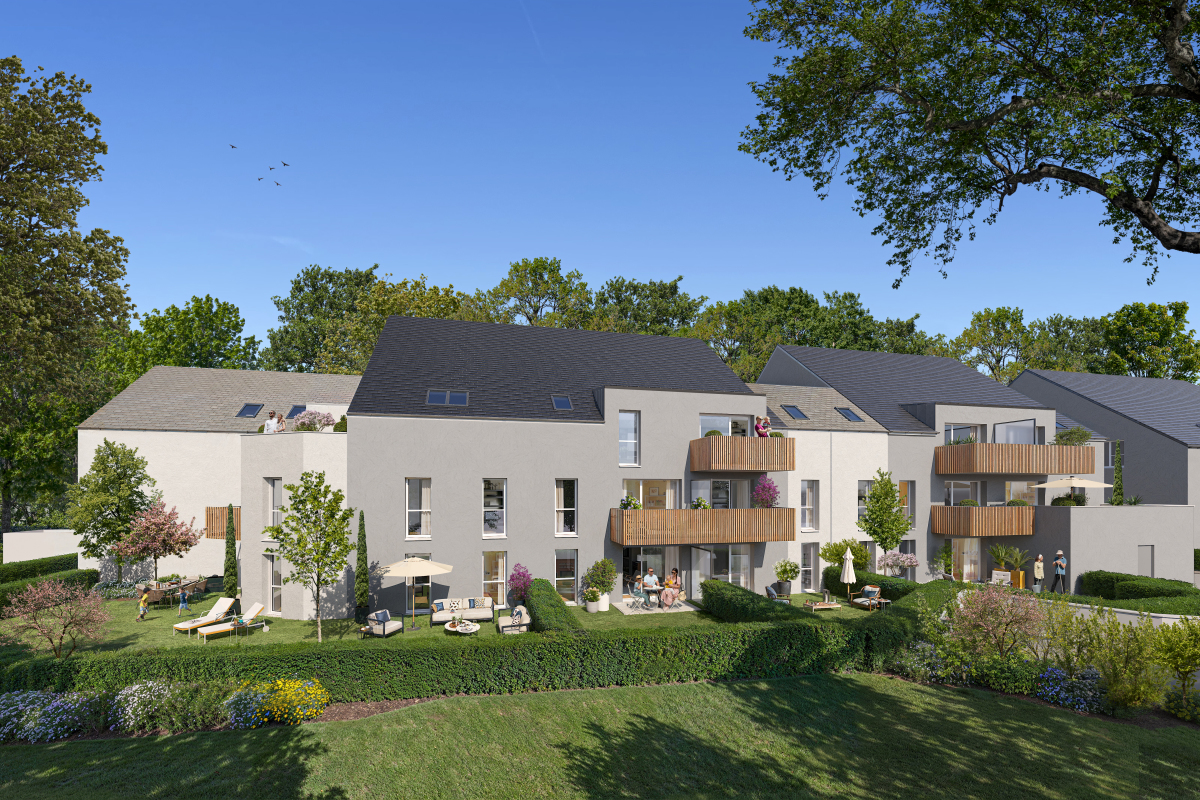 Programme neuf Plume : Appartements neufs à Pont-Péan référence 7507, aperçu n°0