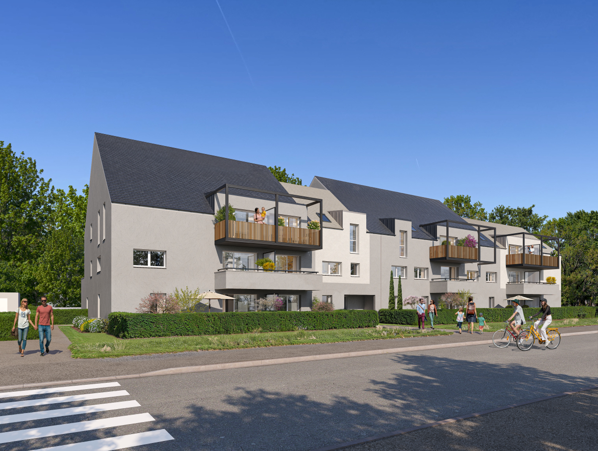 Programme neuf Plume : Appartements neufs à Pont-Péan référence 7507, aperçu n°6