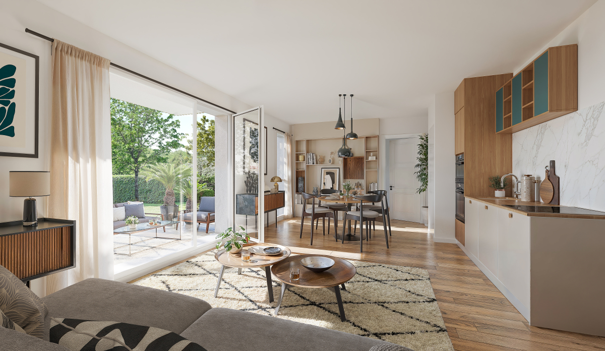 Programme neuf Plume : Appartements neufs à Pont-Péan référence 7507, aperçu n°1