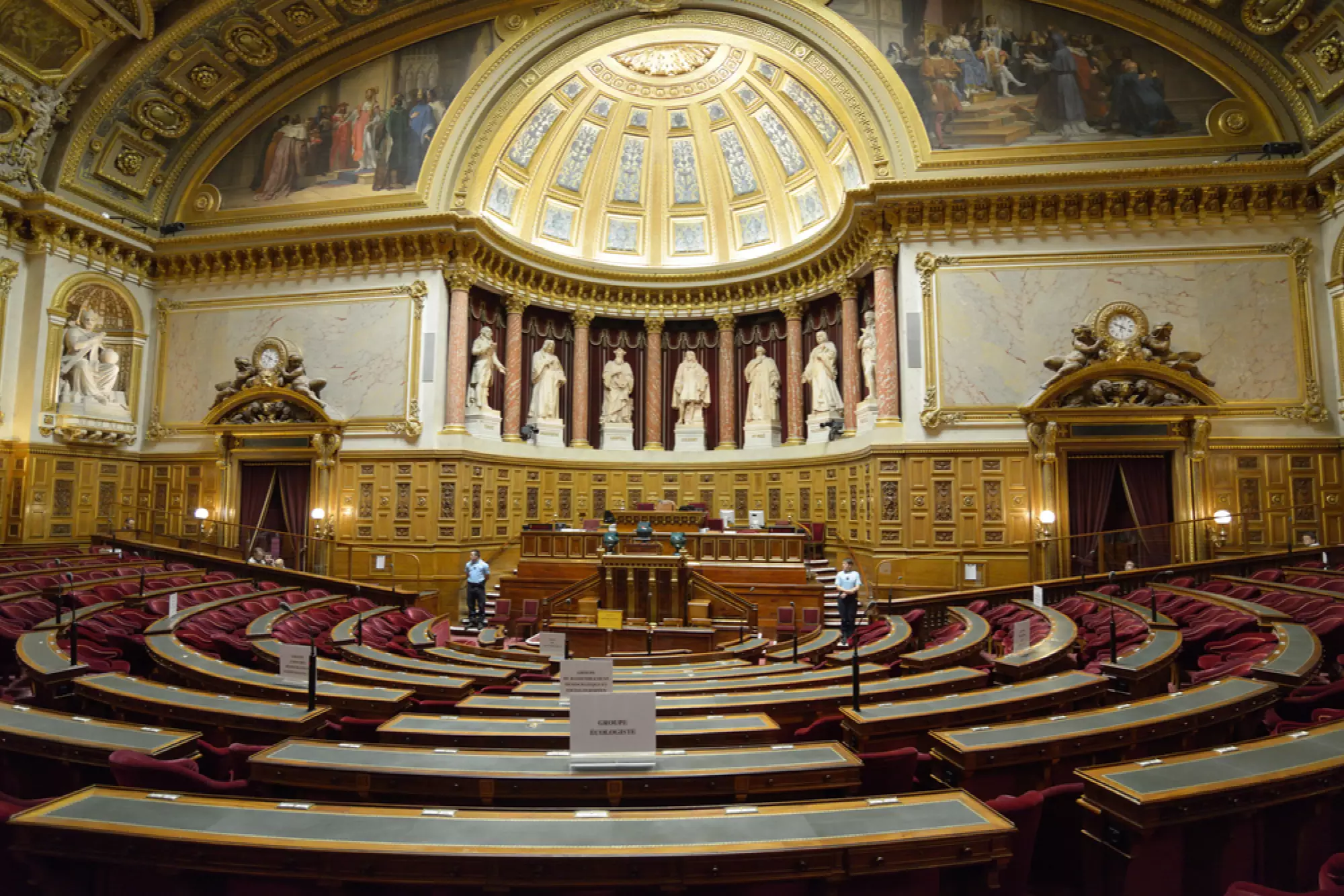 salle de réunion du Sénat français au Palais du Luxembourg