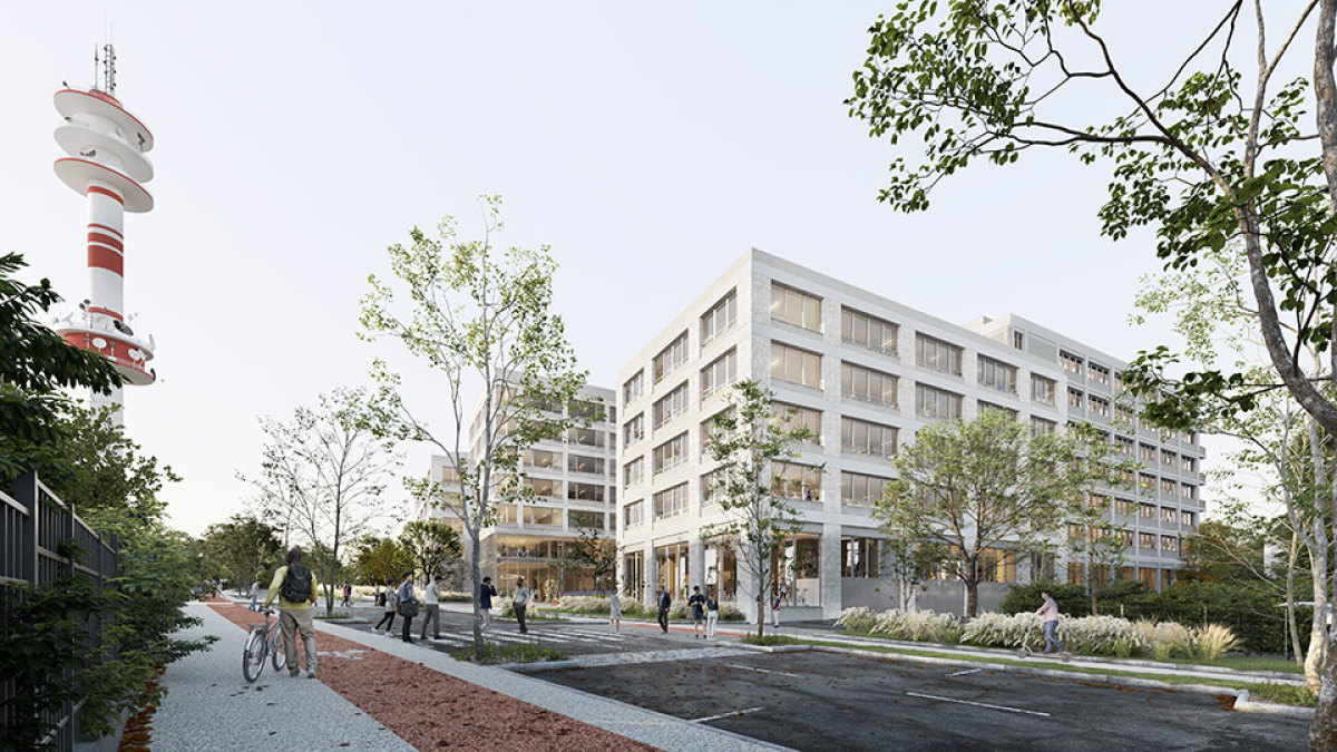 La ruche immobilier tertiaire – la ruche côté rue
