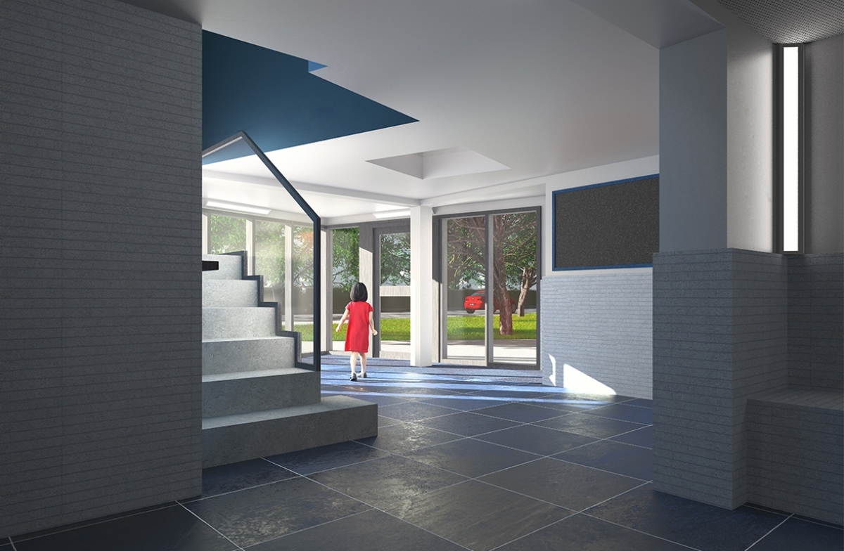 Le bâtiment a été entièrement réhabilité de la tête au pied réhabilitation grand bleu cleunay – Grand Bleu Cleunay visuel interieur