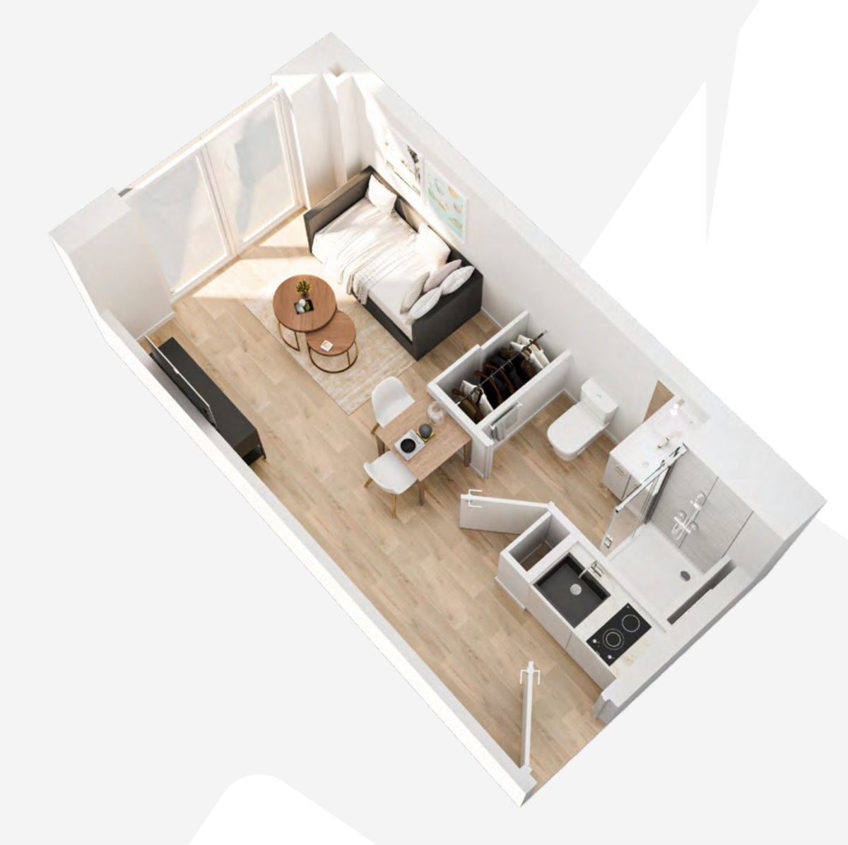 Programme neuf Stüdent : Appartements neufs à Thabor – Saint-Hélier - Alphonse Guérin référence 7781, aperçu n°4