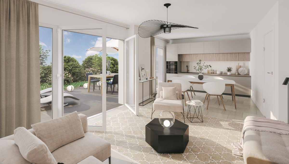 Programme neuf Clairières Boisées : Maisons neuves et appartements neufs à Chantepie référence 6245, aperçu n°2