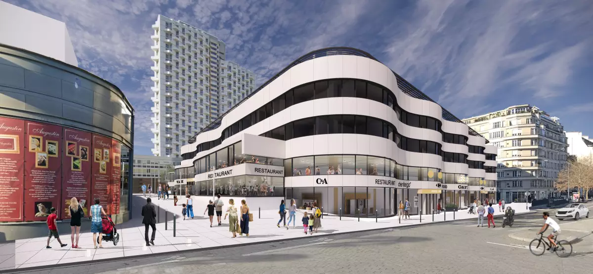Les 3 Soleils vont trouver un nouveau souffle renovation centre commercial 3 soleils rennes – Projet Centre commercial 3 soleils, côté métro charles de gaulle