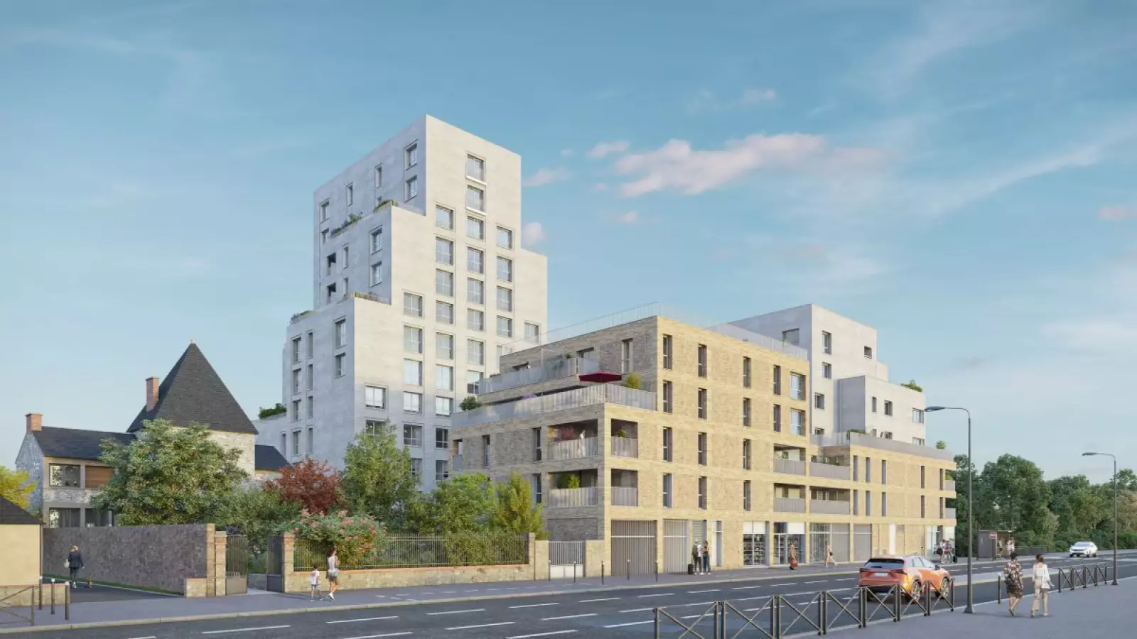 Programme neuf Rennes : Bourg-l'Évesque - la Touche - Moulin du Comte Référence n° 7891