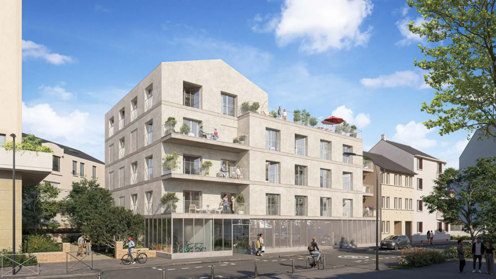 Programme neuf Rennes : Bourg-l'Évesque - la Touche - Moulin du Comte Référence n° 8099